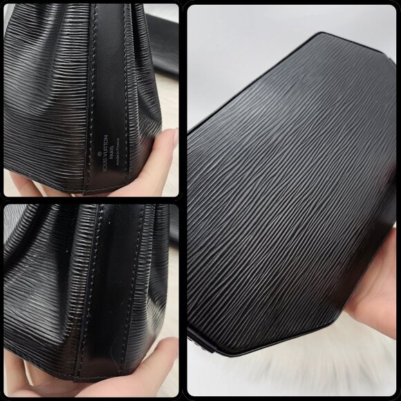 Louis Vuitton Black Epi Leather Sac - Picture 13 of 17
